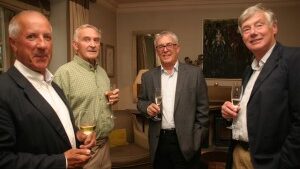 Cheers to Kia and group at Calcot Manor